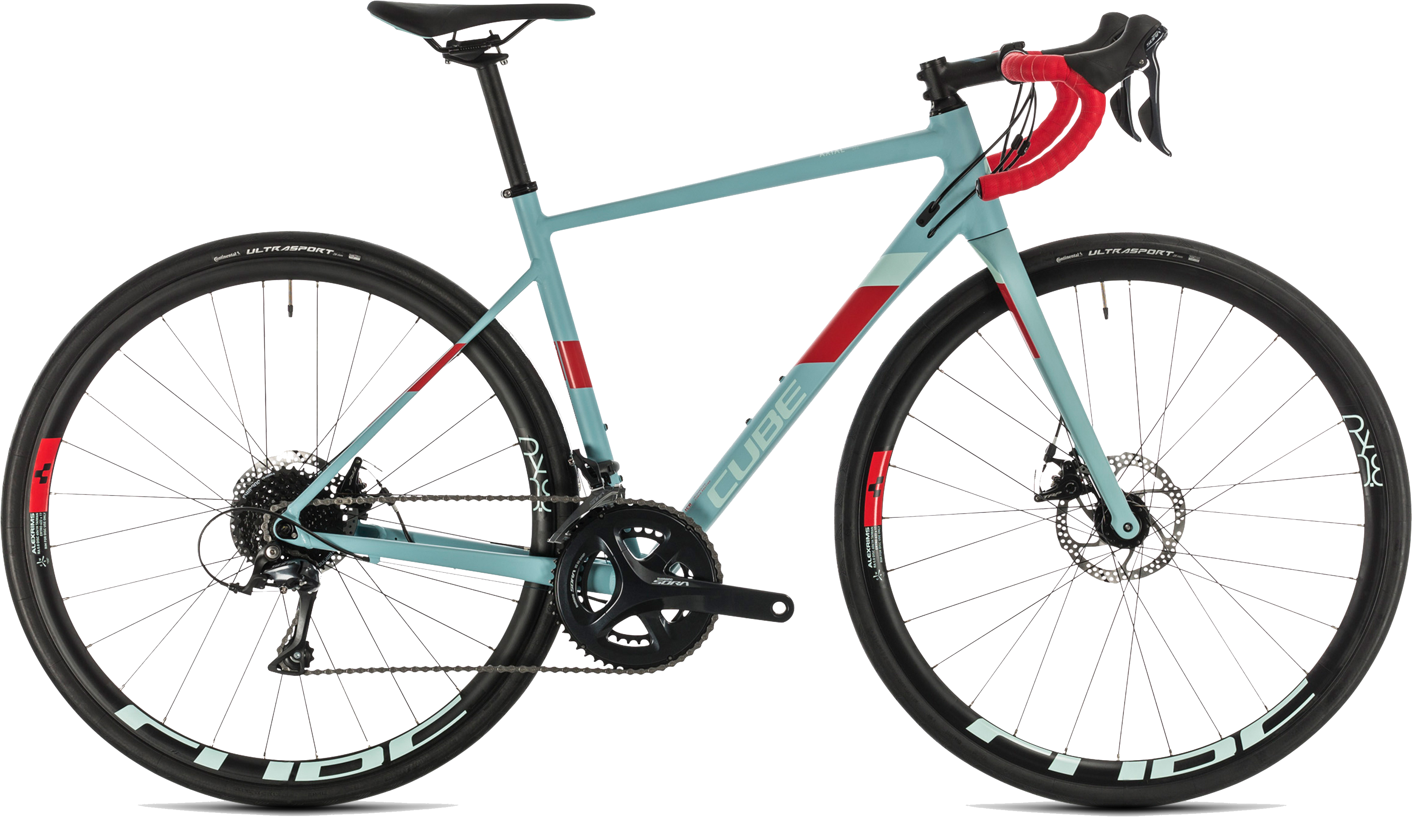 BICICLETA DE RUTA PARA DAMA MARCA CUBE AXIAL WS PRO GREYBLUE'N'CORAL TALLA S